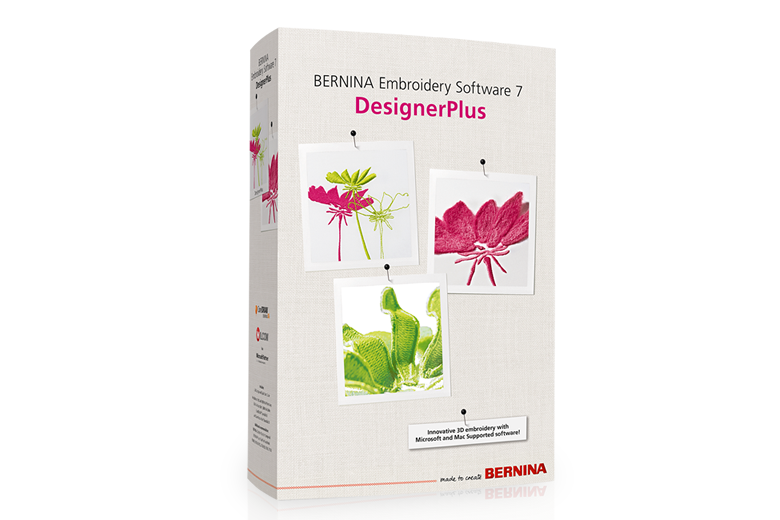 BERNINA Embroidery Software 7 DesignerPlus 